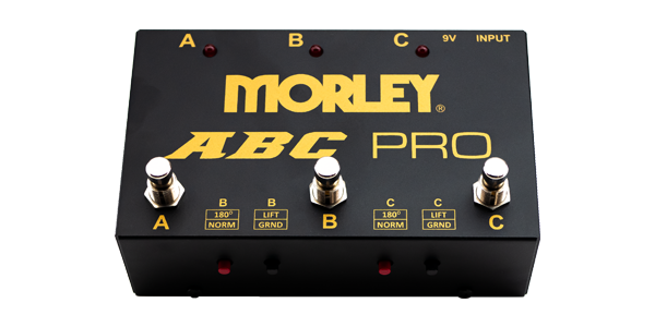 Morley ABC Boîtier Routeur pour Guitare/Amplificateur 3 canaux